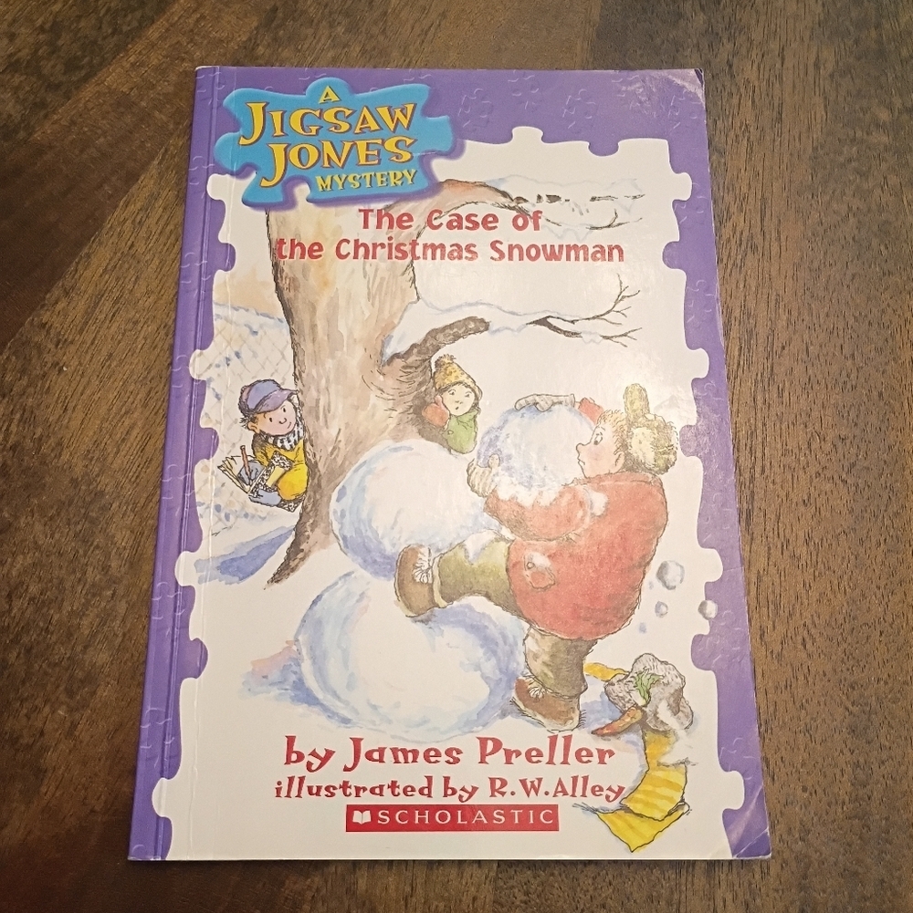 A Jigsaw Jones Mystery The Case of the Christmas Snowman James Preller Scholasti
